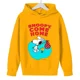 thumbnail image 3 of Sudadera con capucha para niños y niñas, de Snoopy, de dibujos animados blancos, de anime, 2024, 3 of 5