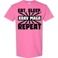 thumbnail image 3 of Inktastic Eat, Sleep, Krav Maga, Repeat T-Shirt, 3 of 5