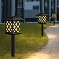 thumbnail image 3 of Labymos 4Pcs Solar Lights Outdoor Landscape Lighting Lawn Lamp Solar Powered Light for Pathway Garden, 3 of 8