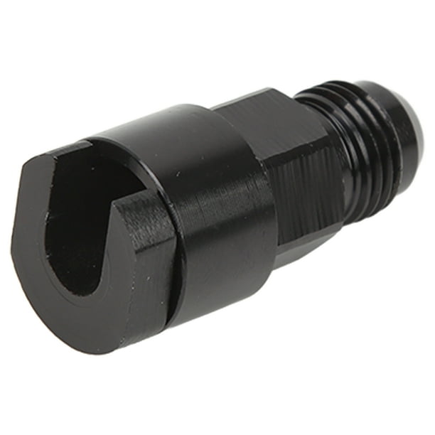 Adaptador EFI De Desconexión Rápida, aleación De Aluminio, Anodizado Negro, Resistente Al Agua, Conector Macho De Línea De Combustible