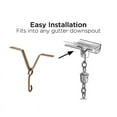 thumbnail image 5 of Good Directions Small Single Link Rain Chain, Pure Copper - 8.5 ft., 5 of 5