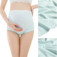 thumbnail image 4 of Lingerie Women’s Cotton Maternity Panties, Adjustable Underwear HighCut Brief, Post-Pregnancy Queensize Underwear,Maternity High Waist Belly Panties Plus Size (4 Packs), 4 of 9