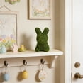 thumbnail image 5 of YOHAVEN Green Moss Figure Ornament, Eco Spring Table Or Shelf Decor, Faux Lichen Covered Figurine, Natural Texture, Indoor Outdoor Accent, Holiday Party Gift, Garden Shelf Display, Floral Centerpiece, 5 of 6