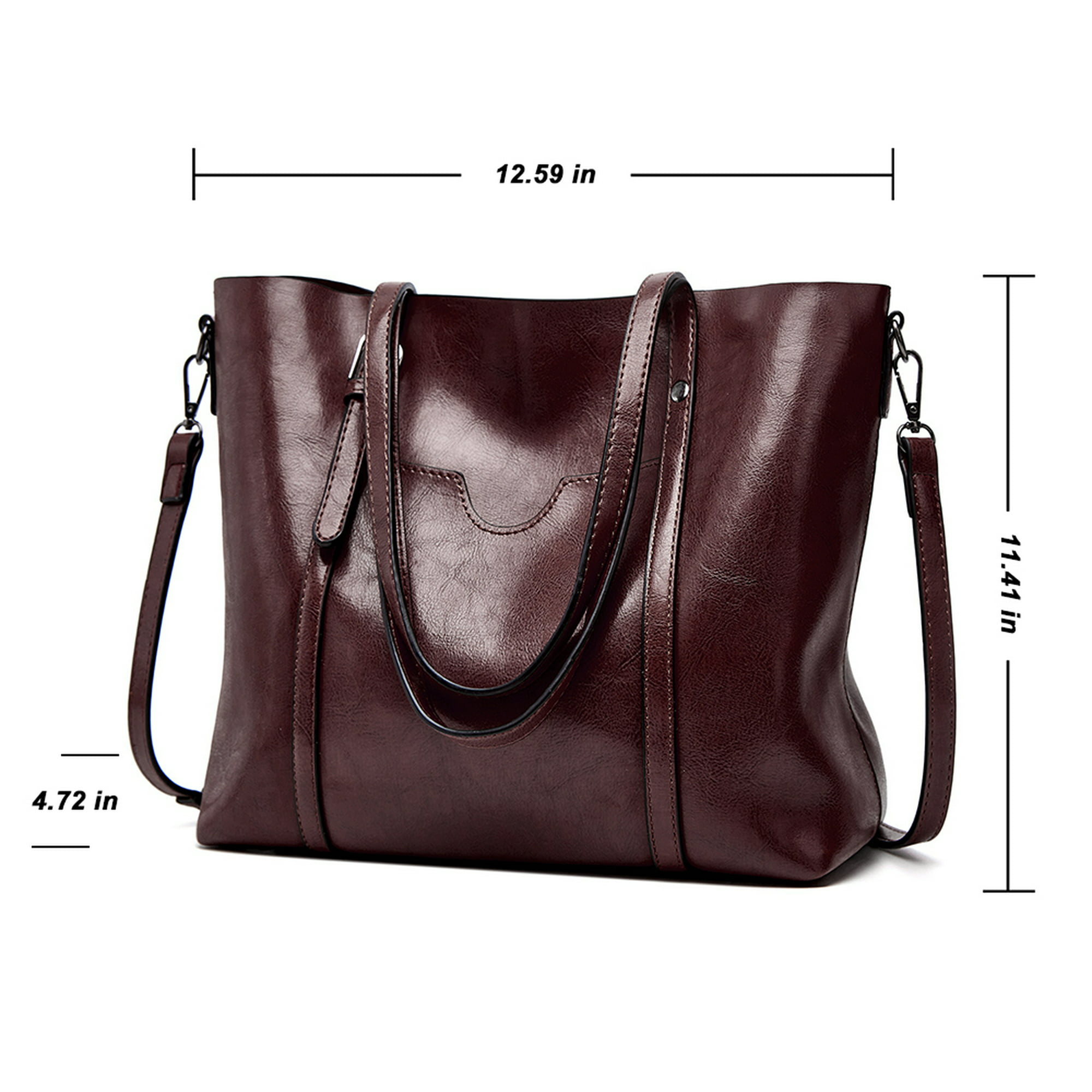 Women Tote, Travel Handbag PU Leather Bag Handbags for Travel Satchel Bag  Big Handbag