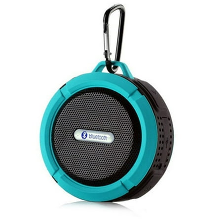 C6 Waterproof Bluetooth Speaker Mini Wireless Shower Radio Suction Cup Stereo (The Best Water Speakers)