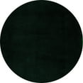 thumbnail image 1 of Ahgly Company Indoor Round Abstract Green Modern Area Rugs, 8' Round, 1 of 4