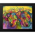 thumbnail image 2 of Dean Russo Collection 24x20 Black Modern Framed Museum Art Print Titled - Together, 2 of 5