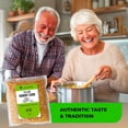 thumbnail image 3 of Yellow Hominy Corn – Dried Hominy for Grits, Soups, Stews & Pozole – Coarse Cornmeal, Yellow Grits, Stone Ground Cornmeal – Non-GMO Dry Corn for Southern & Mexican Recipes- 32oz, 3 of 7