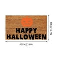 thumbnail image 2 of EQWLJWE Halloween Door Mat Home Doormat 16 X 24 Inch Horror Movie Doormat Decorative Entrance Mat Non-Slip Rubber Backing Floor Mat Washable Seasonal Welcome Rugs for Indoor Outdoor, 2 of 2