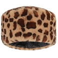 thumbnail image 3 of Spencer Women Thick Fluffy Russian Cap Faux Fur Hat Winter Warm Ski Hat Outdoor Plush Hats "Leopard", 3 of 8