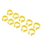thumbnail image 4 of Anillos para patas de aves de corral, 100 piezas Anillos para tobillo de pollo Anillos para tobillo de pollo Bandas de plástico para patas de pato Clips Diseño aerodinámico, 4 of 12