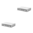 thumbnail image 3 of Baohd Practical Desk Organizer - Essentials Neat And Tidy Widely Convenient Desktop Storage Organizer white 2 drawer 2Set, 3 of 6