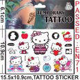 thumbnail image 3 of 5/2/1 Uds. Tatuaje de Hello Kitty pegatina decoración de cumpleaños pegatina impermeable Kuromii pegatina para el cuerpo Baby Shower niñas regalo fiesta suministros, 3 of 5