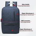 thumbnail image 4 of Miogawg Laptop Backpack For Men Women, Travel Business Backpack With Usb Charging Port And Anti Theft Pocket, For College Work Office, Fits 15.6 Inch Notebook, 4 of 6