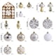 thumbnail image 3 of Christmas Decorations Shaped Hollow Painted Christmas Ball Gift Box Set Of Christmas Tree Decorative Hangings, 3 of 6