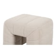 thumbnail image 4 of Moe's Home Collection Verity Stool Fabric in Beige, 4 of 5