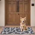 thumbnail image 4 of White and Black Of Leopard Print Door Rugs,Washable Non Slip Door Mats Indoor,Decorative Door Mats,Entry Mat Indoor for Entrance,Bedroom,Kitchen,Bathroom,16"x47", 4 of 6