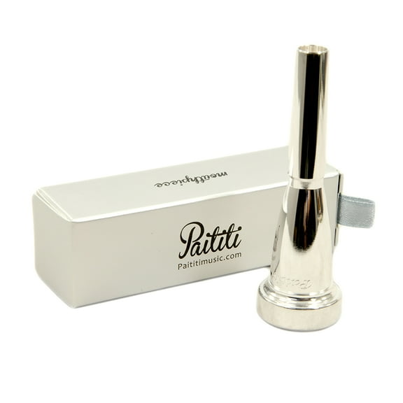 Paititi Silver Plated Rich Tone Bb 1C Trumpet Mouthpiece