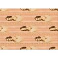 thumbnail image 1 of Ahgly Company Machine Washable Indoor Rectangle Transitional Pumpkin Orange Area Rugs, 8' x 10', 1 of 7