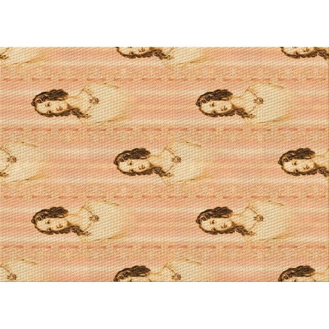Ahgly Company Tapis d'Intérieur Lavables en Machine Rectangulaires de Transition Orange Citrouille, 8' x 10'