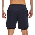 thumbnail image 3 of LAPTOM MAX Men's Athletic Basketball Shorts with Pockets, Multi-Color Mesh Workout Gym Shorts for Comfortable Activewear, 4 Pack, 3 of 6