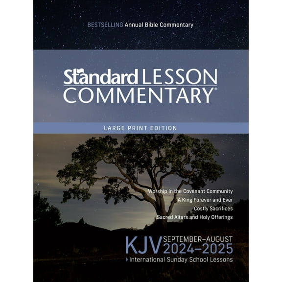 Standard Lesson Comm KJV Standard Lesson Commentary(r) Large Print Edition 2024-2025, (Paperback)