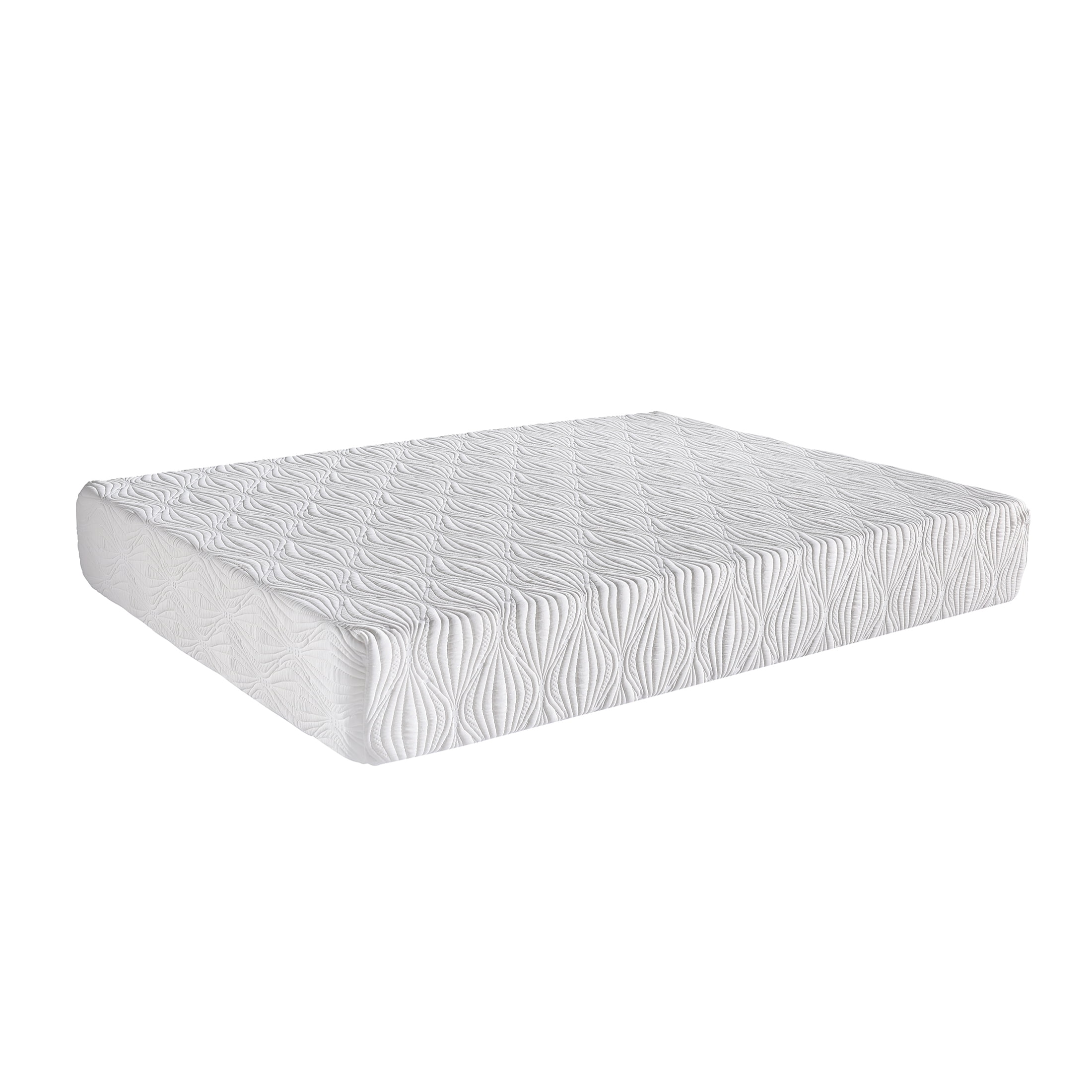 JERFIT California King Mattress, 8 Inch Extra Firm Gel Memory Foam Mattress in a Box for Cool Sleep, High Density Support, White