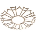 thumbnail image 2 of 36"OD x 12 5/8"ID x 1/4"T Augustus Wood Fretwork Pierced Ceiling Medallion, Red Oak, 2 of 3