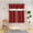 Plaids Red&black, variant on 3 Pc Cotton Classic Country Farmhouse Kitchen Window Curtain Grommet Top -Red & White Buffalo Check Tier & Valance Set, 54" x 18" / 27" x 24"