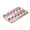 Rose Gold, variant on Leeye Shell Cake Baking Pan, 12-Cavity Nonstick Cookie Mold, Heavy Duty Steel Baking Tray for Oven, Black, 15.75 x 8.90 x 0.55 in, 0.68 lb