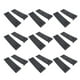 thumbnail image 1 of LITERA DE 10 PIZAS PARAS REMOLQUE NEGRO DE LA LITERA DE LA LITERA ALMOHADILLAS MÁS FÁCLE DE LANZAMIENTO DE LA CARGA DE 3 X 10 PULGADAS REDUCCIONES, 1 of 7