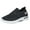 Black, variant on adviicd Womens Work Shoes Walking Shoes Womens Slip on Walking Sneakers Lightweight Purple,41