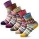 thumbnail image 3 of FYC Calcetines de Invierno para Mujer - Regalos para Mujer - Calcetines de Lana Suaves y Gruesos cálidos Calcetines de Regalos de Navidad Calcetines de tripulación acogedores, 3 of 4