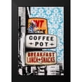 thumbnail image 2 of Fainelli, Deanna 13x18 Black Modern Framed Museum Art Print Titled - Urban Collage Cafe, 2 of 5
