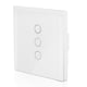 thumbnail image 5 of Con indicador de luz Interruptor de cortina inteligente WiFi Control remoto de aplicación Interruptor de panel táctil de pared de cortina inteligente Wi-Fi inalámbrico para, 5 of 7
