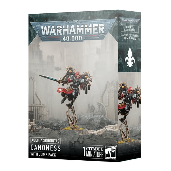 Games Workshop - Warhammer 40K - Adepta Sororitas - Canoness with Jump Pack