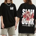 thumbnail image 1 of Camiseta de Anime japonés para hombre, camisa de Manga corta, Sakuragi, Hanamichi, kaade, Rukawa xuanjing unisex, 1 of 2