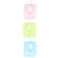 thumbnail image 6 of HEALEEP 3Pcs Clothes Pin Hanger Bags for Kitchen Organizer Assorted Color 22x37x0.1cm PP Polyester, 6 of 8