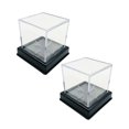 thumbnail image 1 of 2 cajas acrílicas para béisbol, soporte transparente para pelotas de béisbol, compacto, multiusos, protector único, vitrina de exhibición, 1 of 8