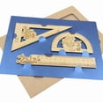 thumbnail image 2 of Wooden ruler bookmarks, Chinese-style handicrafts, fashionable souvenirs, 2 of 4