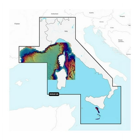 Garmin 010C123800 Mediterranean Sea Cen. & West Garm