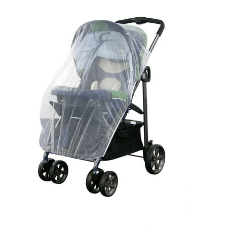 Infants Baby Mosquito Net Stroller, Safe Mesh White Bee Insect Bug