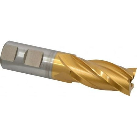 

Hertel 1 2 LOC 1 Shank Diam 4-1/2 OAL 4 Flute High Speed Steel Square End Mill