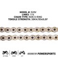 thumbnail image 2 of Niche 520 Drive Chain 114 Links O-Ring With Master Link for Motorcycle 519-CDC2364H, 2 of 7