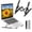Black, variant on FIASON 1 Pack Black Adjustable Laptop Stand,Compatible with 9-17" Laptop,7-Levels Ventilated Aluminum Laptop Holder for Desk,Ergonomic Universal Computer Stand with aluminum, metal and Rubber