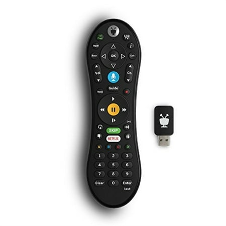 tivo vox remote to upgrade tivo roamio or tivo mini with voice search, black