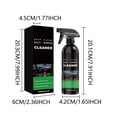 thumbnail image 4 of Car Interior Cleaner for Leather & Plastic, All-Purpose Stain Remover for Dashboard & Seats, 120ml Foaming Spray for Daily Care, 4 of 5