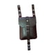 thumbnail image 4 of Bolsa de cinturón medieval, accesorio de disfraz, bolso Steampunk portátil de cuero de PU Negro, 4 of 8