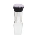 thumbnail image 5 of 4pcs Makeup Brush Set Electroplate Comfortable Touch Soft Bristle Cosmetic Brush Set Makeup Tool Sliver, 5 of 5