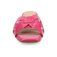 thumbnail image 6 of Journee Womens Arrina Wide Width Slip On Slide Flat Sandals, 6 of 9